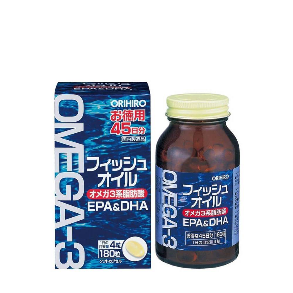 [Nội Địa Nhật] Dầu cá Orihiro Omega 3 nội địa Nhật Bản