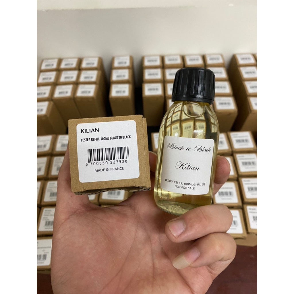 [Refill Tester] Nước Hoa Unisex ❣️FREESHIP❣️ Nước Hoa Kilian Back To Black EDP (100ml)