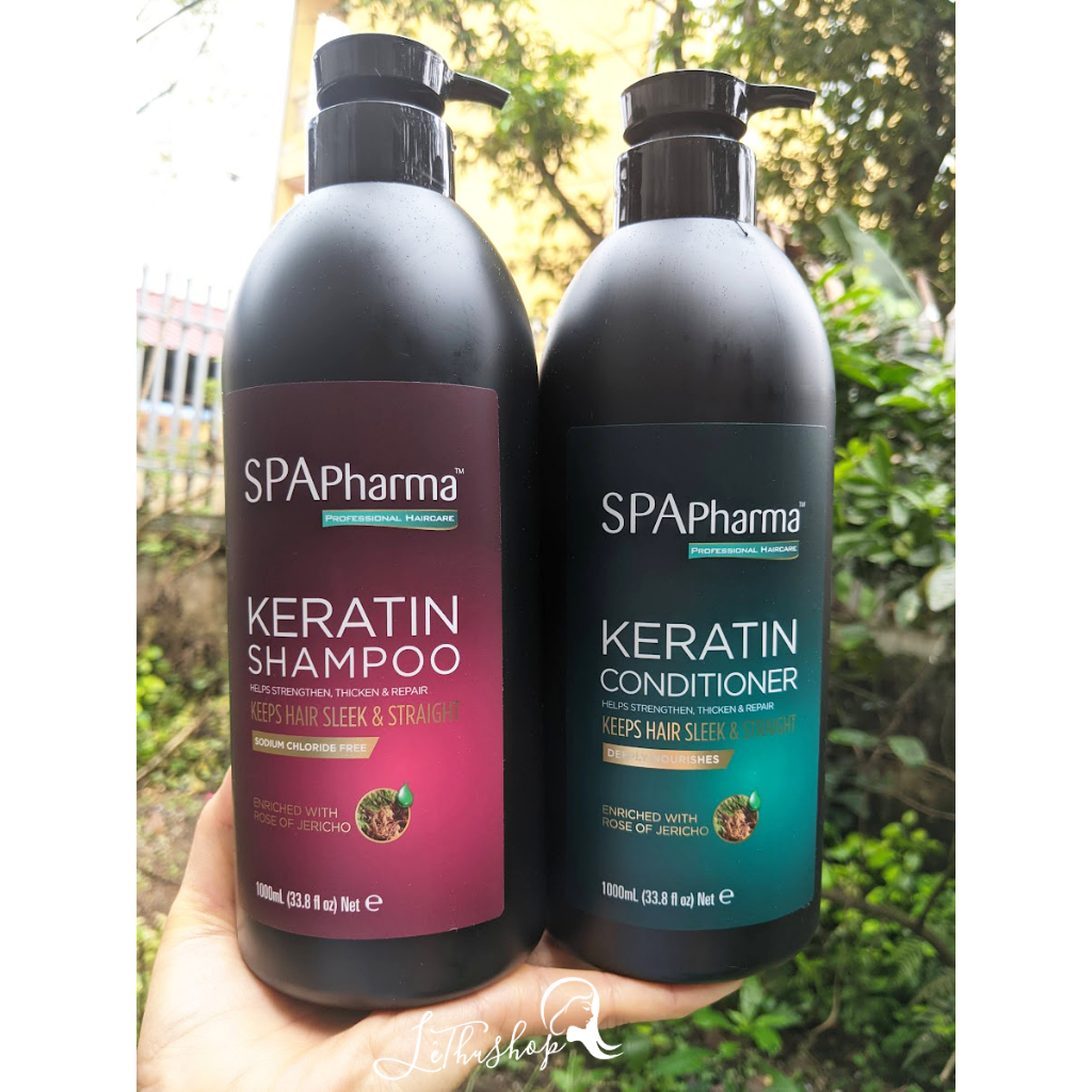 Cặp dầu gội xả Spa Pharma Keratin