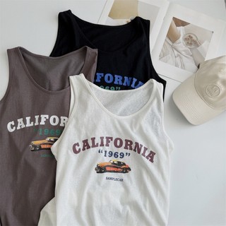  Áo Ba Lỗ nữ thun giấy form rộng 1969 MENINA_STUDIO Aó thun xươc ba lỗ tanktop rộng mặc hè 