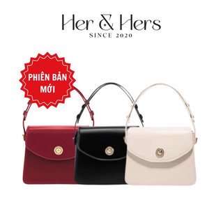 Túi hộp da cao cấp dáng kẹp nách và đeo chéo nữ GINA Her & Hers