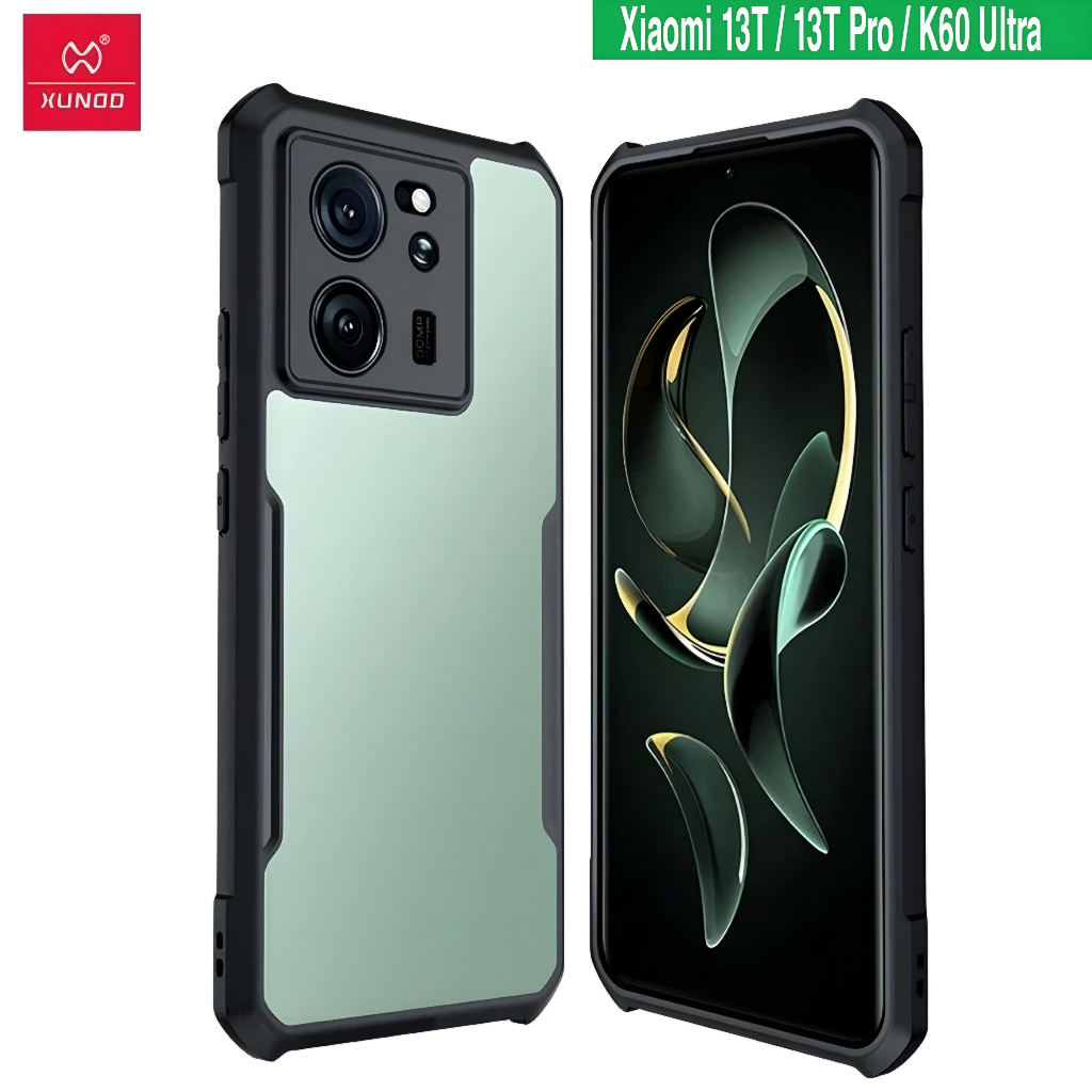 Ốp lưng Redmi K60 Ultra / Xiaomi 13T / 13T Pro / Redmi K70E hiệu Xundd mặt lưng trong chống sốc 2 Mét cao cấp siêu đẹp