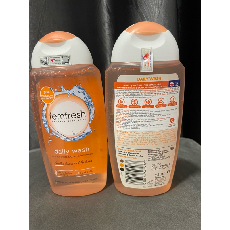 [HÀNG CHÍNH HÃNG BAO CHECK] Dung dịch vệ sinh cao cấp FEMFRESH