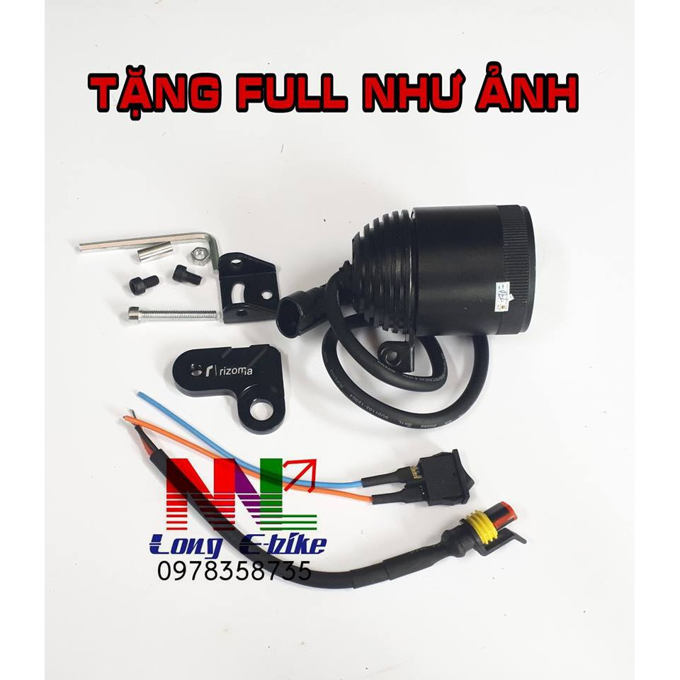 đèn trợ  sáng l4 moto