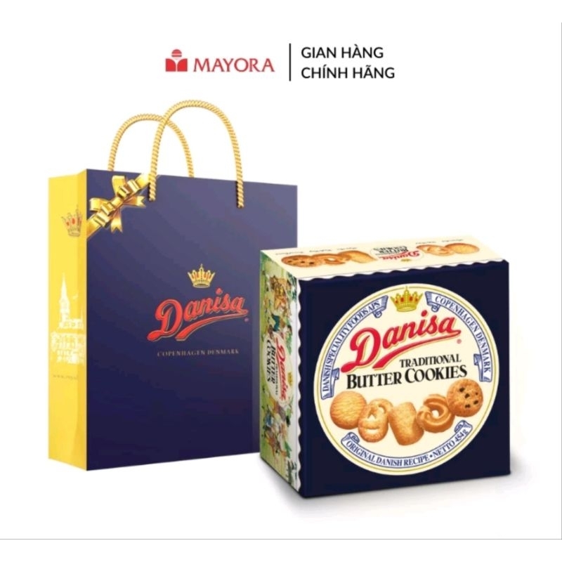 [ chính hãng 100% ] BÁNH QUY BƠ DANISA 454g