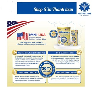 [HSD T3-2028] [Mẫu Mới] Sữa Bột Nutricare MetaCare Opti 0+ 400g (Cho Trẻ Từ 0 - 12 Tháng).