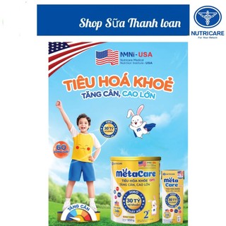 [HSD T3-2028] [Mẫu Mới] Sữa Bột Nutricare MetaCare Opti 0+ 400g (Cho Trẻ Từ 0 - 12 Tháng).