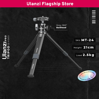 Ulanzi MT-24 - Chân tripod mini để bàn bằng kim loại chính hãng