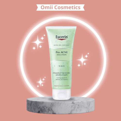 Tẩy Tế Bào Chết Da Mặt EUCERIN Pro ACNE Solution Scrub Ngăn Ngừa Mụn 100ml