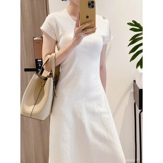 AfterBefore | Đầm Thun Gân Basic Nhiều Màu