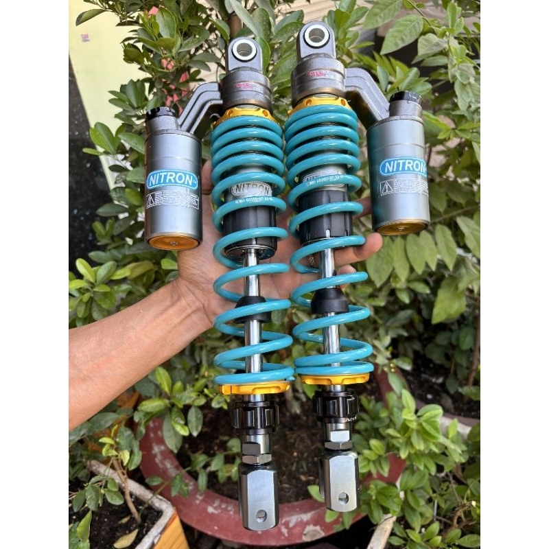 Phuộc Nitron bình dầu gắn SHVN tăng chỉnh thật