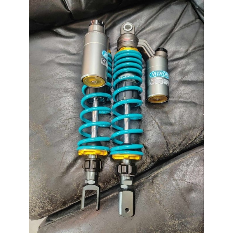 Phuộc Nitron bình dầu gắn SHVN tăng chỉnh thật