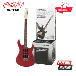 Combo đàn guitar điện và ampli yamaha gigmaker erg 121 gpii - metallic red