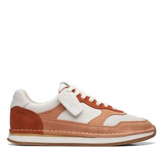 Giày Sneaker Da Lộn Nam Clarks - Craft Run Tor