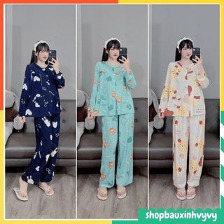 Bộ Lanh Bầu Dài Sau Sinh Mặc Hè, chất lanh lụa siêu mát siêu nhẹ, form to rộng rãi, dễ dàng vận động