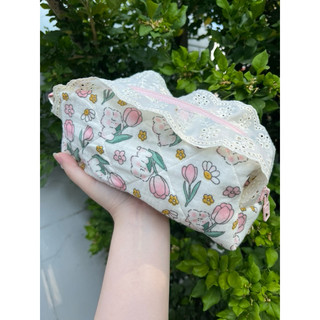 Túi pouch đựng viết đồ trang điểm tiện ích