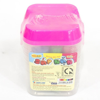 Sáp nặn MC-016 - 12 màu, Sáp mịn, mềm, dẻo, dễ dàng tạo hình, không dính tay khi nặn sáp