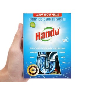 Bột Thông Cống Xuất Khẩu Hando 100G (Tắc do chất thải hữu cơ)