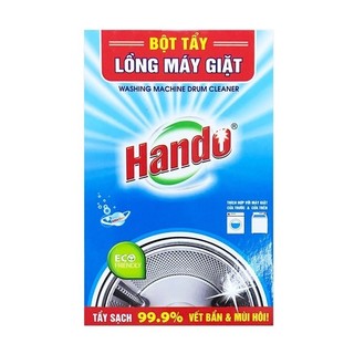 Hộp 2 Gói Bột Tẩy Lồng Máy Giặt Hando (200g/hộp)