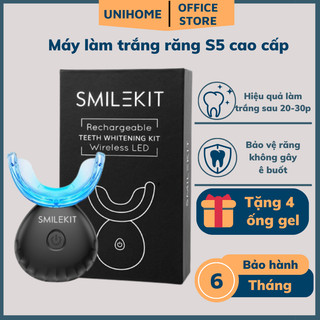 Kit trắng răng SMILEKIT S3 -  Máy tẩy trắng răng không ê buốt, giúp răng trắng sáng, chắc khỏe từ sâu bên trong