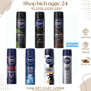 Xịt ngăn mùi nivea men 150ml