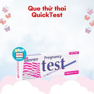 Que thử thai quick test, test thai, test hcg chính xác nhanh chóng, hộp 1 que