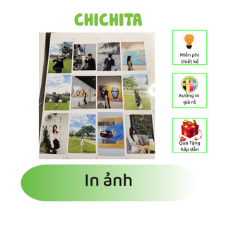In Ảnh CHICHITA Theo Yêu Cầu - cán bóng, ép plastic, miễn phí cán bóng
