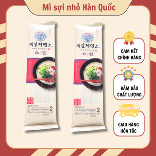 Mỳ sợi nhỏ 200g beksul, mì khô cọng nhỏ cj hàn quốc 200g