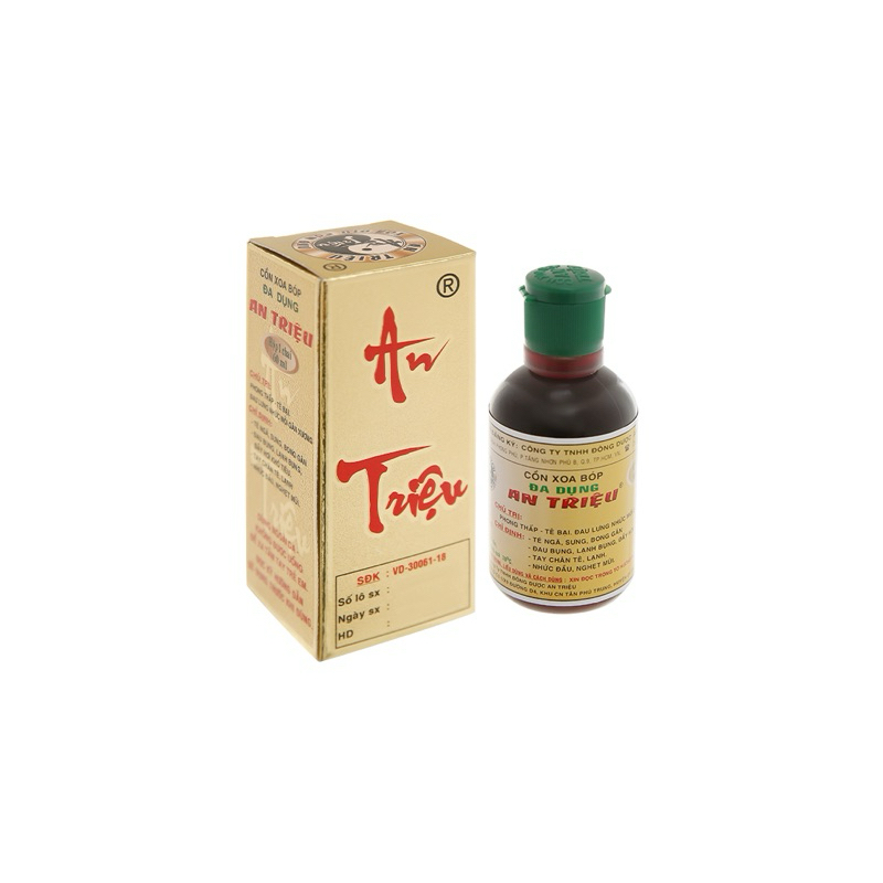 Dầu cồn xoa bóp an triệu 60ml
