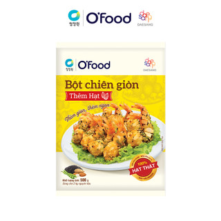 Bột chiên giòn thêm hạt O'food gói 500g