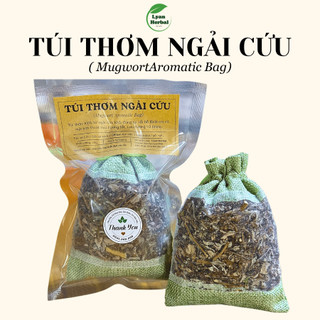  Túi thơm Ngải Cứu túi thơm thảo mộc mùi thoảng nhẹ khử mùi treo xe ô tô treo tủ quần áo 