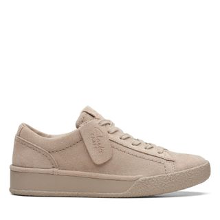 Giày Sneaker Da Lộn Nữ Clarks - CraftCup Walk