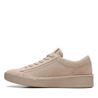Giày Sneaker Da Lộn Nữ Clarks - CraftCup Walk