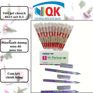 Viết gel chosch cs-8623 ngòi 0.5mm