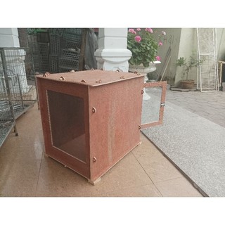 Chuồng ngủ đơn MÙA HÈ cho gà chọi bằng gỗ