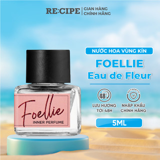 Nước Hoa Nữ Vùng Kín FOELLIE Eau De Fleur Inner Perfume Chính Hãng Hàn Quốc, hương trái cây ngọt ngào gợi cảm 5ml