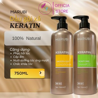 Dầu gội xả 750ml phục hồi, mềm mượt tóc
