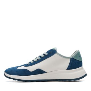Giày Sneaker Da Lộn Nữ Clarks - DashLite Lo