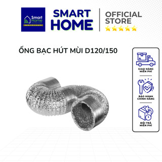 Ống bạc thoát khí máy hút mùi phi 120/150mm