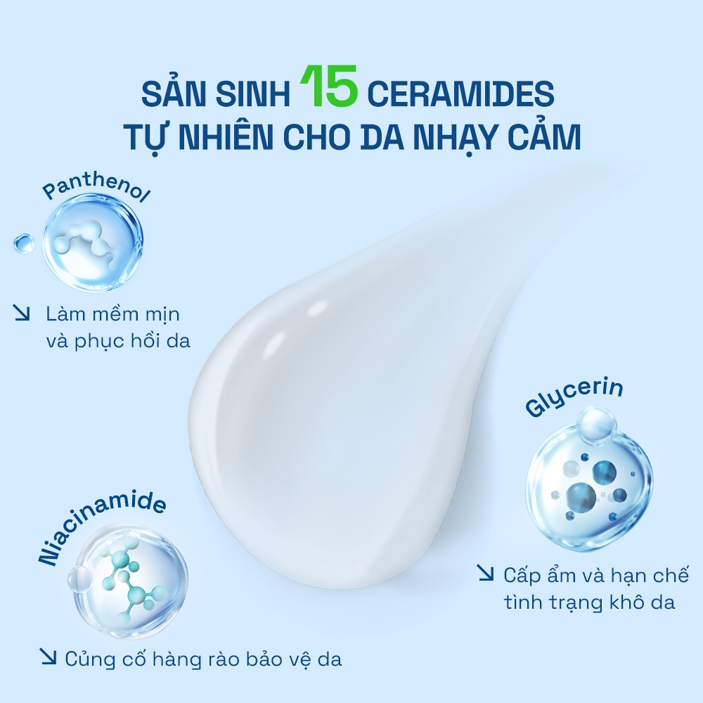 Sữa rửa mặt dịu lành cho da nhạy cảm CETAPHIL GENTLE SKIN CLEANSER 250ML