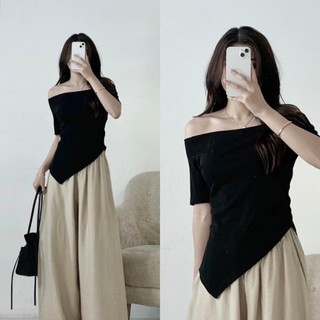 Hàng thiết kế size S,M,L  Áo thun, áo pull trễ vai chất đẹp.