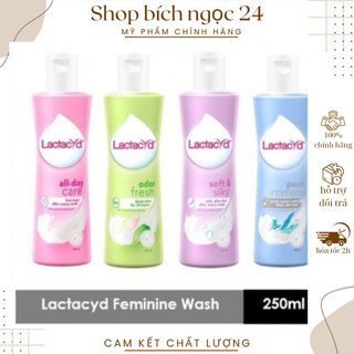 Dung dịch vệ sinh phụ nữ lactacyd ngăn mùi đến 24h 250ml