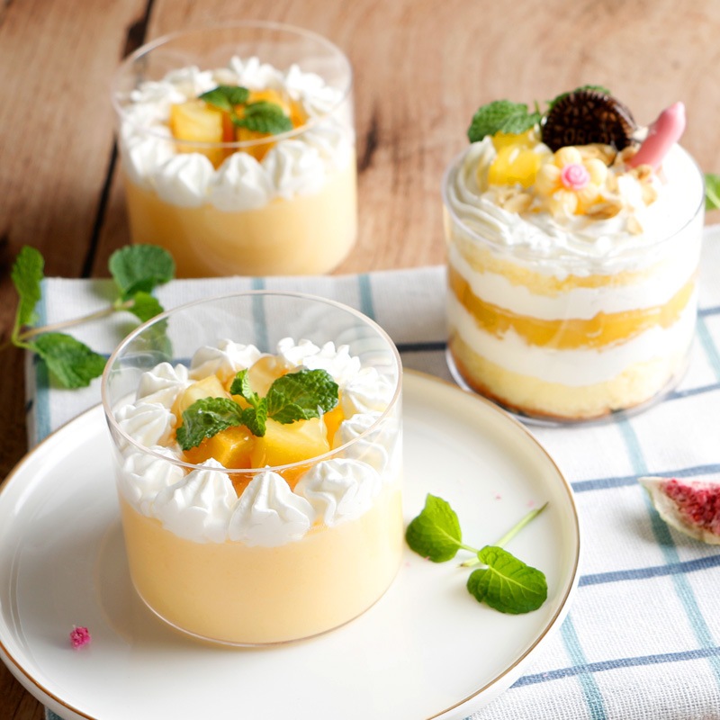 Set 10 cốc mica mousse GD2016 ( AKSHOPCAMLE 2191.016)