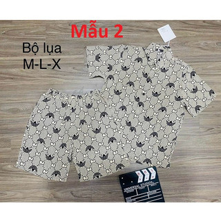 Bộ Đồ Mặc Nhà, Bộ Đồ Mặc Mùa Hè Chất Lụa Cực Mát