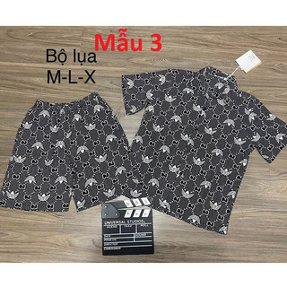 Bộ Đồ Mặc Nhà, Bộ Đồ Mặc Mùa Hè Chất Lụa Cực Mát