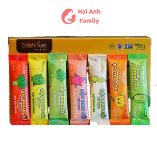 Bột rau củ ăn dặm cho bé từ 6 tháng tuổi Dalahouse - Gói 3g Date 03/2025