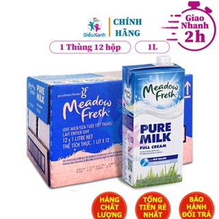[ Thùng 12 Hộp ] Sữa Tươi Meadow Fresh Nguyên Kem 1L- Sữa Tươi Úc Nhập Khẩu