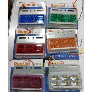 Combo 10 Đèn led sườn xe tải Runlai 5006 chính hãng điện 12v và 24v.