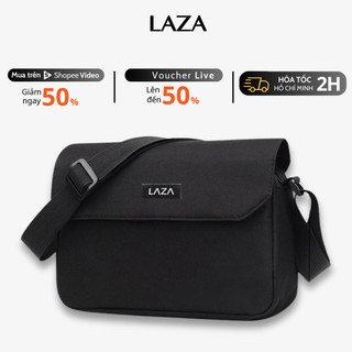 Túi đeo chéo nam chất liệu canvas trượt nước cao cấp Suma Bag 473S - Thương hiệu LAZA - Bảo hành TRỌN ĐỜI