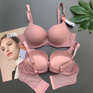 Áo Lót Nâng Ngực Đệm Dày 5 Cm Mặc Áo Dài Họa Tiết Chần Bông Hàng Lovely L1318 YiOn Underwear